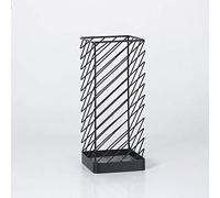 WDSOPK Portaombrelli In Ferro Battuto, Adatto Per Uso Commerciale, Casa, Hotel, Ufficio, Portaoggetti Da Porta, Portaombrelli（Black）
