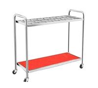 WDSOPK Portaombrelli Portaombrelli Portaombrelli Da Interno Con Ruota Universale Portaombrelli Supporto Da Pavimento Portaombrelli Per Hotel Hall Portaombrelli Portaombrell(Silver-88 * 34 * 77Cm)
