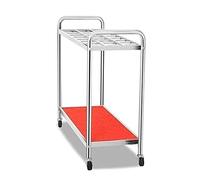 WDSOPK Portaombrelli Portaombrelli Portaombrelli Da Interno Con Ruota Universale Portaombrelli Supporto Da Pavimento Portaombrelli Per Hotel Hall Portaombrelli Portaombrell(Silver-55 * 30 * 84Cm)