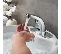 WDSOPK Rubinetti da cucina Rubinetto per lavabo da bagno Rubinetto per lavabo Rubinetto con sensore a infrarossi automatico Rubinetto per lavabo Touchless