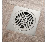 WDSOPK Scarico A Pavimento per Bagno Oltre Il 59% in Ottone Scarico A Pavimento per Doccia da Bagno Scarico A Pavimento per Doccia da Cucina Quadrato per Famiglia