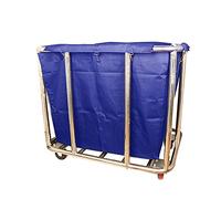 WDSOPK Utility Cart Organizer Storage Trolley Beauty Utility Cart Thickened Rolling Laundry Sorter Cart, Rectangle Laundry for Apartment, Room Service Cart Storage Trolley