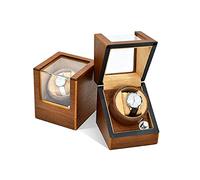 WDSOPK Watch Winder,Automatic Mechanical Winding Watch Box,Ultra Quiet Single Watch Electric Motor Box Five-Speed Adjustmentfor Watch Storage(A-9+0)
