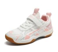 WDUDSUDUW Sneaker per bambini da infilare, scarpe da badminton per ragazzi e ragazze, scarpe da ping pong per tutti i posti. Forte tenuta e assorbimento degli urti (per bambini grandi e piccoli