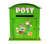 WDWDW Casetta da Parete con Serratura, può Essere utilizzata per conservare Posta, Buste, Biglietti di Auguri, 12 x 11 x 4 Pollici