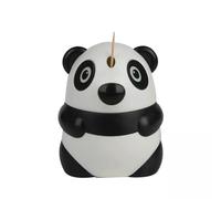 WDWDW Dispenser per stuzzicadenti, Scatola per stuzzicadenti, Supporto Automatico Creativo a Pressione, Panda dei Cartoni Animati, personalità alla Moda e Carina