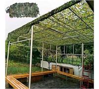 WDX- Doppia rete mimetica ispessita for esterni, copertura verde montagna, ombreggiatura, boschi, campeggio, festa nascosta Anti-UV(10 * 20m(32.81 * 65.62ft))