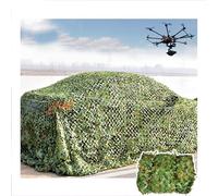 WDX- Rete verde montagna Rete anticontraffazione Rete mimetica, Rete parasole mimetica for caccia e tiro in campeggio Anti-UV(8 * 10m(26.25 * 32.81ft))