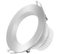 WDX- Robusto faretto da soffitto direzionale a soffitto ultra luminoso Lampada da soffitto a LED Faretto da incasso Lampada da soffitto a soffitto in alluminio rotonda Riflettore(Warm White,4w)