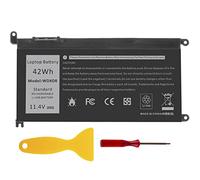 WDX0R Batterie per PC portatili per DELL WDXOR 11.4V 42Wh Compatibile con Dell Inspiron 13 7368 7378 15 5565 5567 5568 5578 17 5765 5767 7368 7378 7560 7570 7579 7569 WDX0R 3CRH3 P69G001 T2JX4