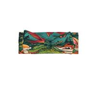 WDXQHY Happy animals in the forest - Fascia morbida per neonati, elastica, delicata sulla pelle, accessorio per capelli per 0-6 mesi, perfetto per baby shower