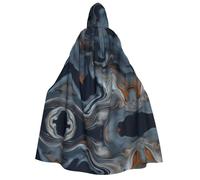 WDXQHY Mantello per Halloween da adulto con cappuccio, a lunghezza intera, per feste cosplay ed eventi a tema, 100% poliestere, confortevole, lavabile in lavatrice, perfetto per balli e convegni di