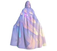 WDXQHY Mantello per Halloween da adulto con cappuccio, a lunghezza intera, per feste cosplay ed eventi a tema, 100% poliestere, confortevole, lavabile in lavatrice, perfetto per balli e convegni di