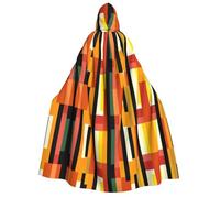 WDXQHY Mantello per Halloween da adulto con cappuccio, a lunghezza intera, per feste cosplay ed eventi a tema, 100% poliestere, confortevole, lavabile in lavatrice, perfetto per balli e convegni di