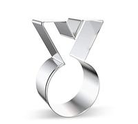 WDYJMALL - Stampo per biscotti a forma di medaglia, B