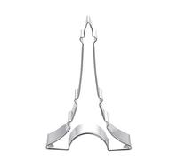 WDYJMALL - Stampo per biscotti e torte in acciaio inossidabile con lamina rettangolare, a forma di Tour Eiffel