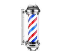 WDZD 73 cm Argento Palo Barbiere Barber Pole