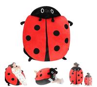 WDZDMYL Cuscino indossabile Oversize Coccinella Simpatico Sonno Caldo Puntelli Divertenti Cuscino da Letto Rimovibile in Peluche per Bambini Adulti 150cm/59.05inch