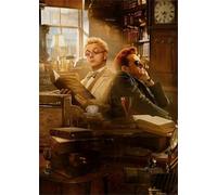 WDZFF Puzzle 1000 Pezzi - Irregolare - Classic Movies Omens Posters - Family Stress Reduction Toys - Gioco Di Sfida Per Adultis - Decorazione Artistica Da Parete - Jx220Zp