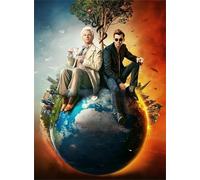 WDZFF Puzzle 1000 Pezzi - Irregolare - Classic Movies Omens Posters - Family Stress Reduction Toys - Gioco Di Sfida Per Adultis - Decorazione Artistica Da Parete - Jx225Zp