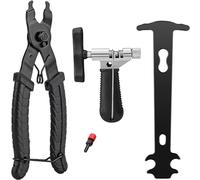 WDZGX Smagliacatena Bici Attrezzo della Catena della Bici Smagliatore Catena Pinza Calibro per Attrezzi Bici per Riparazione Bici da Strada Bici Sportiva Mountain Bike