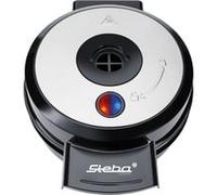 WE 20 VOLCANO (black) 4waffle 700W Nero piastra per waffle, Cialde Nero/Argento, 210 mm, 270 mm, 155 mm, 1,9 kg, 700 W