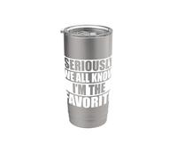 We All Know I'm The Favorite Bicchiere termico in acciaio inox doppia parete
