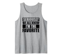 We all Know I'm The Favorite Canotta