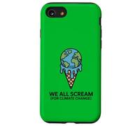 We All Scream For Climate Change - Ghiaccio caldo con crema fondente Custodia per iPhone SE (2020) / 7 / 8