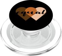 We Are All Equal One People One Heart, Equality Unity Hearts PopSockets PopGrip per MagSafe