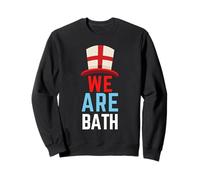 We Are Bath Inghilterra Bandiera Sport Felpa