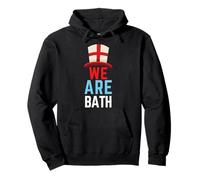 We Are Bath Inghilterra Bandiera Sport Felpa con Cappuccio