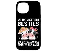We Are More Than Besties Complice Alibi Custodia per iPhone 15