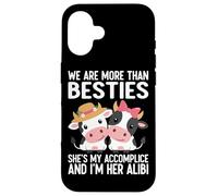 We Are More Than Besties Complice Alibi Custodia per iPhone 16