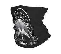 We Are Not Descended from Fearful Men Skull Donna Uomo Scaldacollo Antivento Copricollo Multifunzione Bandana per Passeggiata Pesca Sport Escursionismo