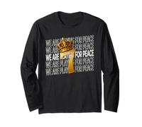 We Are Playing For Peace - For Soccer Lover Maglia a Manica