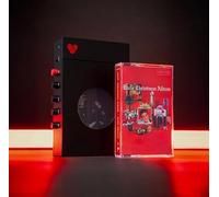 We are Rewind Elvis - Lettore di cassette portatile, registratore a cassetta con connessione Bluetooth, altoparlante o cuffie, cavo audio da 3,5 mm, edizione limitata Elvis, nero/rosso + cassetta