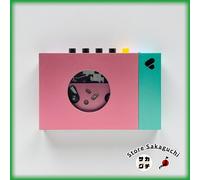 We Are Rewind WE-001 Edith Pink Lettore di Cassette Portatile Registratore Ri...