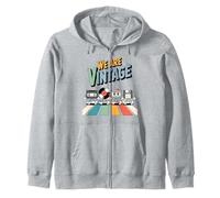 We Are Vintage, Cassetta Floppy in Vinile, Crosswalk Crew Felpa con Cappuccio