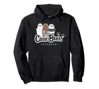 We Bare Bears Cave Bros. Represent Grizz Panda Ice Felpa con Cappuccio