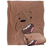 We Bare Bears Grizz Silky Touch Super Soft Throw Blanket 152 X 127 Cm