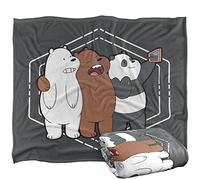 We Bare Bears Selfie Coperta super morbida al tatto setoso - 152 x 127 cm