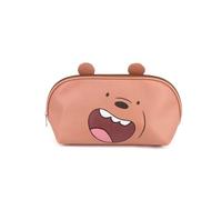 We Bare Bears Siamo Solo Orsi Grizzly-Astuccio da Toilette Jelly, Marrone, 34 x 18 cm