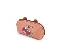 We Bare Bears Siamo Solo Orsi Grizzly-Astuccio da Toilette Jelly Piccolo, Marrone, 27 x 14 cm