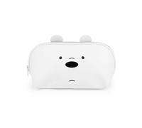We Bare Bears Siamo Solo Orsi Orso Bianco-Astuccio da Toilette Jelly, Bianco, 34 x 18 cm