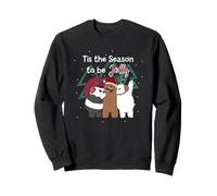 We Bare Bears Tis The Season Natale Felpa