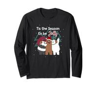 We Bare Bears Tis The Season Natale Maglia a Manica