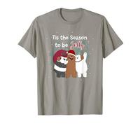 We Bare Bears Tis The Season Natale Maglietta