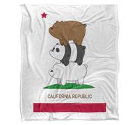 We Bare BearsCalifornia Vellutato Pila Supermorbido Coperta (TV23613)