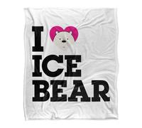 We Bare BearsVellutato Cuore Orso di Ghiaccio Supermorbido Coperta (TV23599)